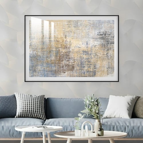 لوحة جدارية مع برواز و طبقة من اكريلك