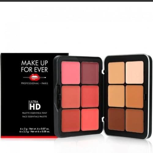 Makeup palette for ever blush and creamy contour