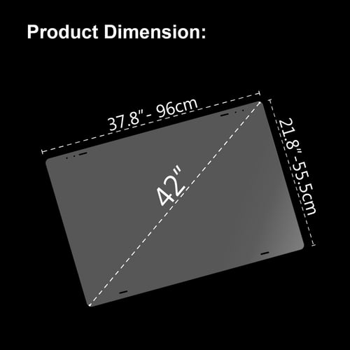 حماية شاشة التلفزيون 42 بوصة , حماية فائقة من الصد...