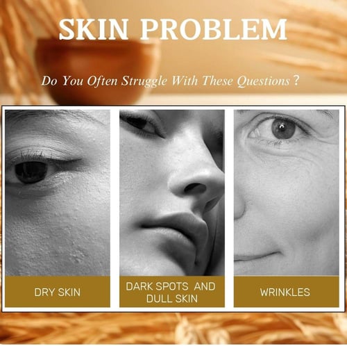 تونر أساسي نقي من الأرز الطبيعي يضيء لون البشرة وي...