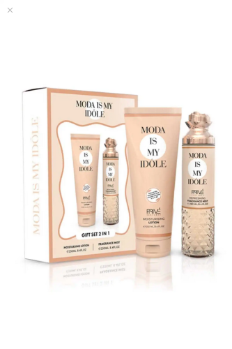 Prive مودا إز ماي آيدول لوشن 250 مل مع سبراي 250 م...