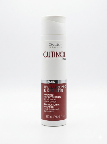 Oyster Cutinol Plus شامبو إعادة بناء بالكيراتين وح...