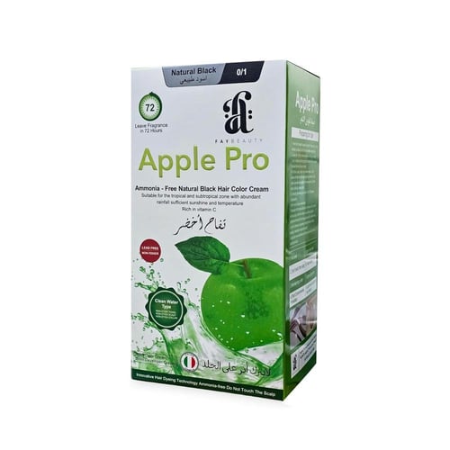 كريم صبغة شعر ابل خالية من الامونيا اسود طبيعي 500...