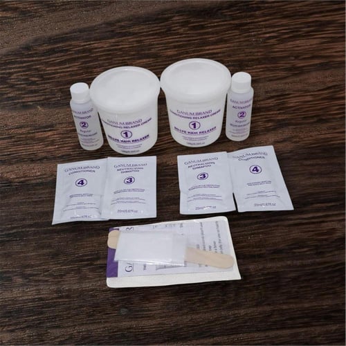 2 مجموعة من كيراتين كريم فرد وتنعيم الشعر المضاد ل...