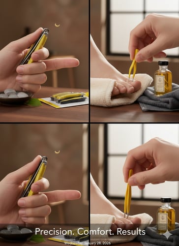 مجموعة تقليم الاظافر 3 قطع