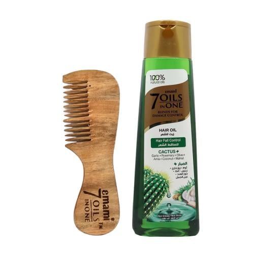 زيت شعر ايمامى الهندى 1×7 بخلاصه الصبار الطبيعي 30...