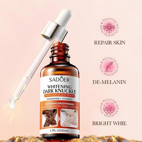 سيروم النياسيناميد وفيتامين سي لتبيض القدمين والمف...