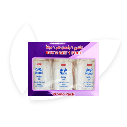 عبوة 3 قطع من نونو بيبي أويل