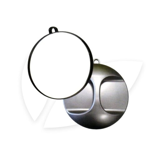 مراة يد دائرية لصالونات التجميل