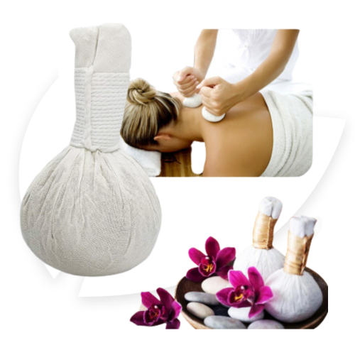 كرة تدليك بالأعشاب التايلاندية تخفف التوتر والإجها...