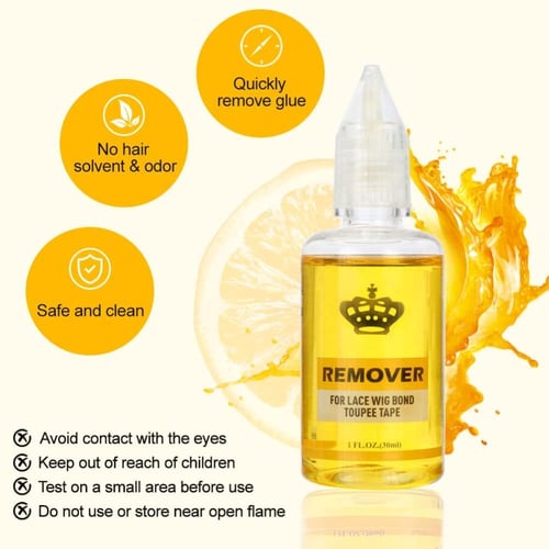 مزيل سريع المفعول لوصلات الشعر الشريطية، وغراء الش...