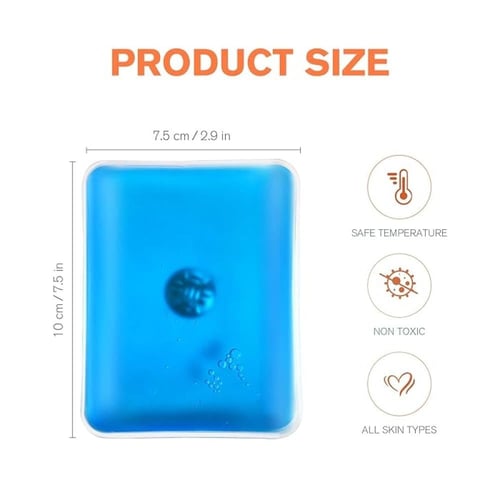 قطعتين كمادة تدفئة ذاتيه التسخين 10 في 10 سم