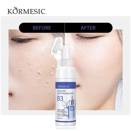 غسول الوجه المرطب الرغوي بفيتامين ب3 والنياسيناميد...