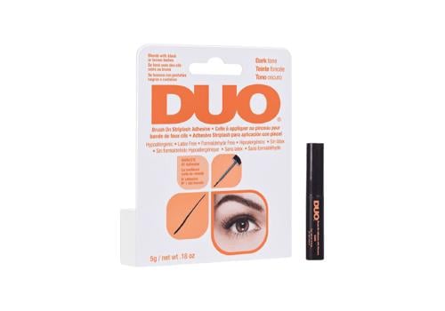 دو غراء رموش مقاوم للماء فرشة اسود