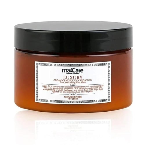 ماكس كير ماسك زيت ارجان مغربي من لاكشري اورجانيكس،...