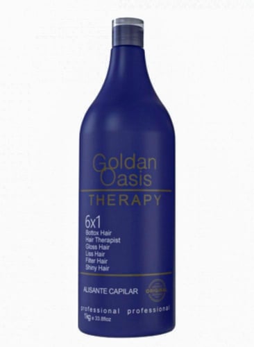 علاج بروتين برازيلي جولدن اويسيس لتنعيم الشعر خال...