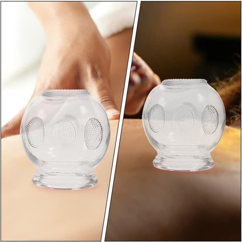 12 قطعة كاسات علاج بالحجامة النارية