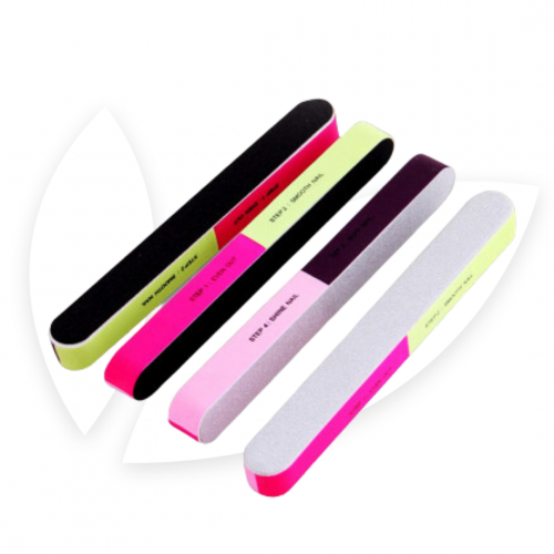 مبرد اظافر وملمع بـ 6 اوجه