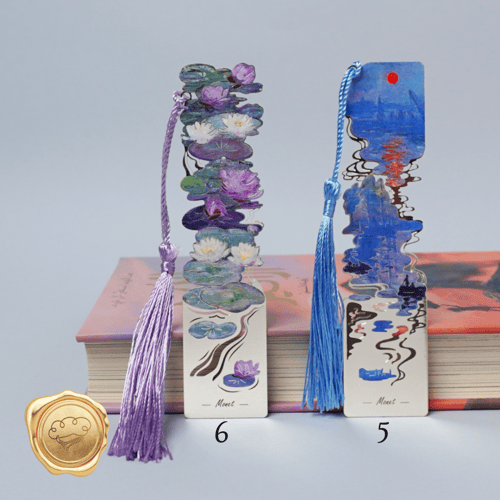 فاصل كتاب 2 (فان جوخ - كلود مونيه)