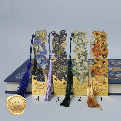 فاصل كتاب 2 (فان جوخ - كلود مونيه)