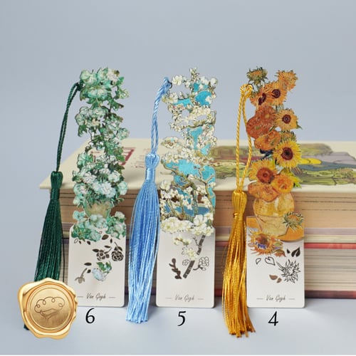 فاصل كتاب 3 (فان جوخ - كلود مونيه)