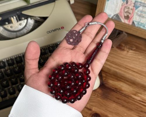 بكلايت عنابي شفاف طربزونه فضه