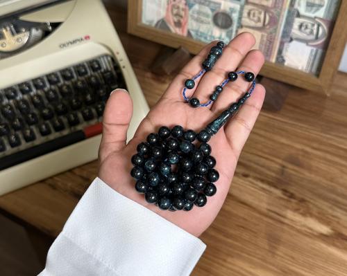 بكلايت اسود منجم بأخضر تمليكه