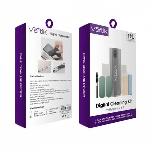 طقم أدوات التنظيف الاحرتافي من Vertik
