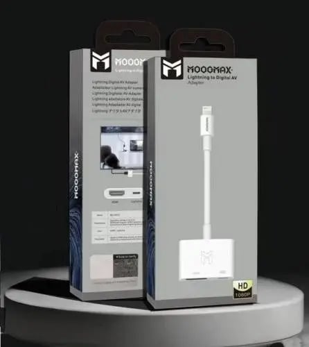 وصلة تحويل Lightning إلى HDMI من MoogMax