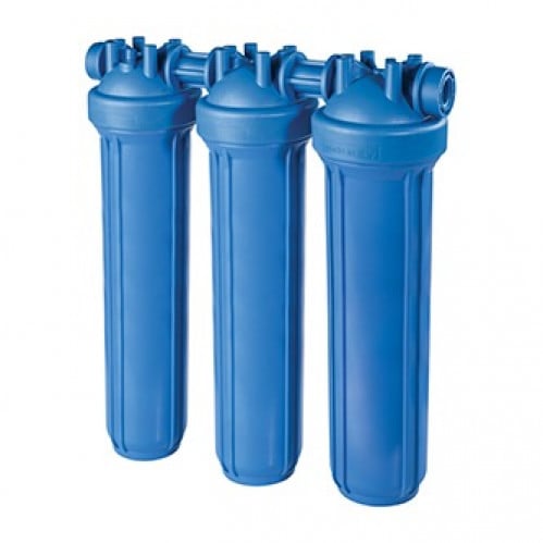 فلتر أطس إيطالي 20" جامبو ثلاثي أزرق 1" ضغط 8 بار