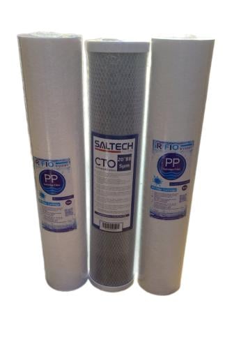 طقم غيار فلتر 3 قطع 20 انش