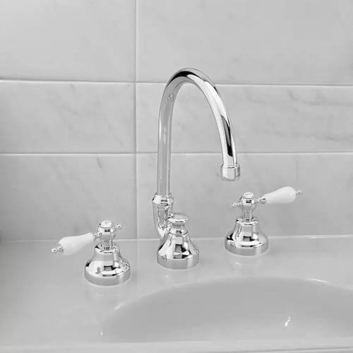 خلاط مغسلة جي اس رقبة طويل 1736C