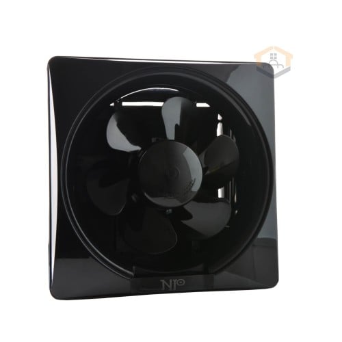 مروحة شفط اسود جدار 30×30 سم لون اسود