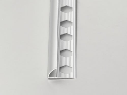 زاوية ديكور السيراميك دائري المنيوم فضي مطفي TA001...