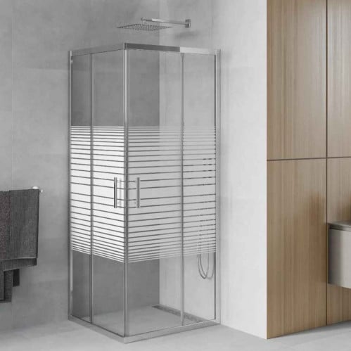 شاور كبينة استحمام قزازا كامل مقلم