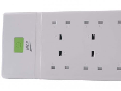 توصيلة كهرباء 6 مخارج نايس