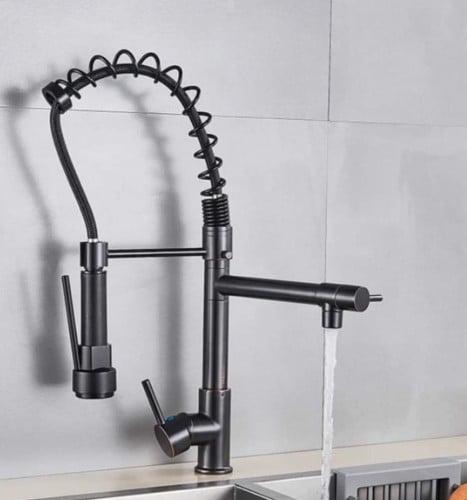 خلاط مطبخ أسود مخرجين فاخر