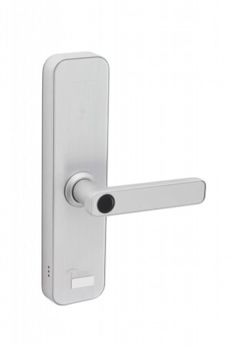 قفل باب ذكي الكتروني فضي 90002-SS