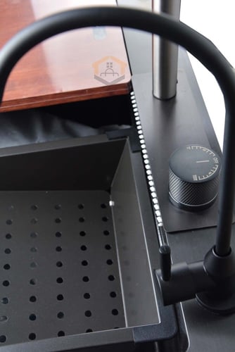 حوض مطبخ بتصميم شلال، حوض بار من الستانلس ستيل 304...