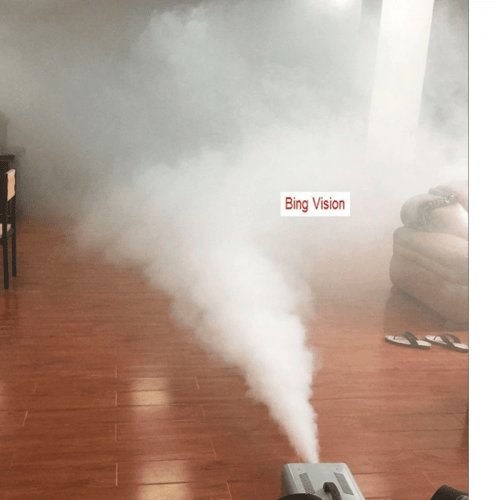 مكينة دخان قوة الدفع 1500 واط تعمل بالريموت من سيت...