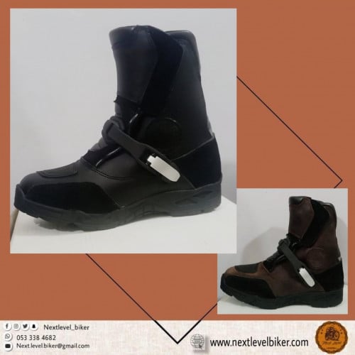 حذاء دراجة نارية المطور