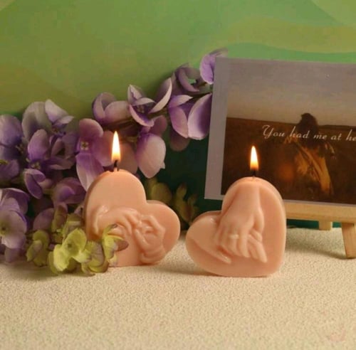 قالب سيليكون شموع خطوبة