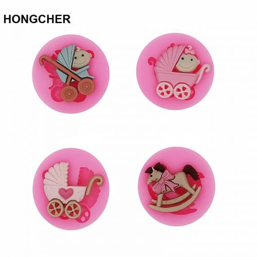 قالب سيلكون فواحات مواليد أشكال مختلفة