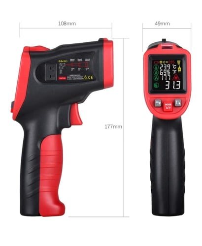 ميزان جهاز قياس حرارة بالأشعة تحت الحمراء – دقة عا...