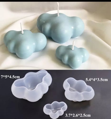 مجموعة قالب سيلكون غيوم عدد 3