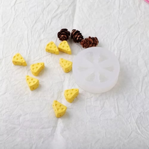 قالب شمع فواحات صغير سيليكون قطع جبن