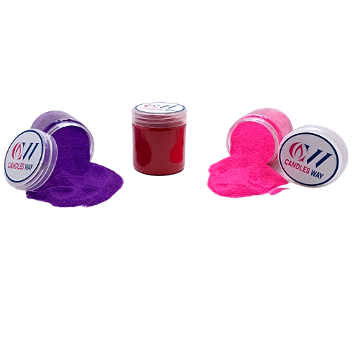 3 عبوات رمل ملون لتزيين الشموع