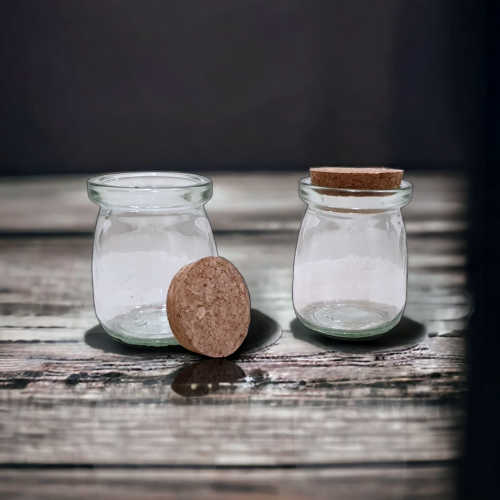 مجموعة 4 مطربان مع غطاء ضغط للشموع سعة 100 مل