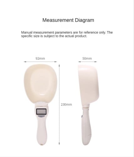 ميزان شمع الكتروني كوب سعة 800 جرام
