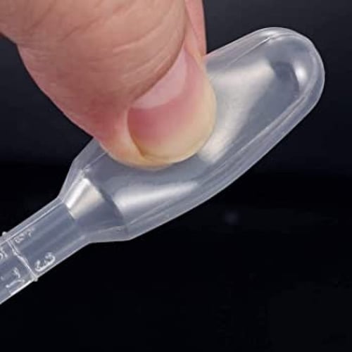 قطارة بلاستيك للزيت العطري 10 حبة